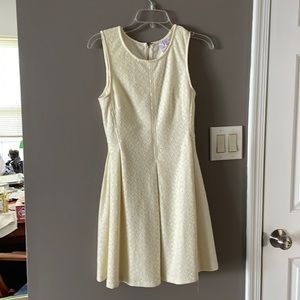 Cream colored dress. Size small